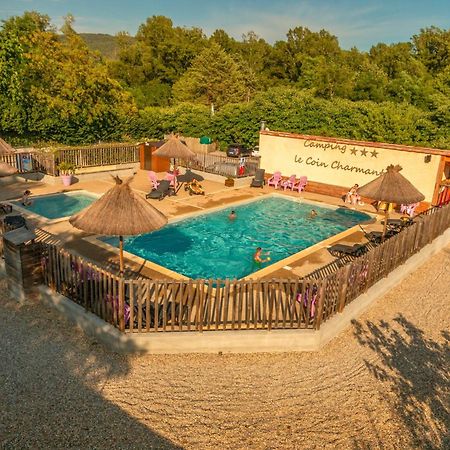 Camping Le Coin Charmant Chauzon Екстер'єр фото