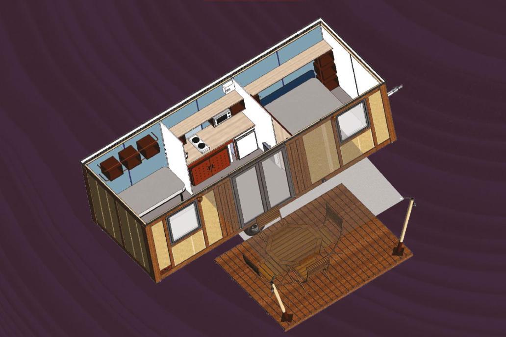Camping Le Coin Charmant Chauzon Екстер'єр фото