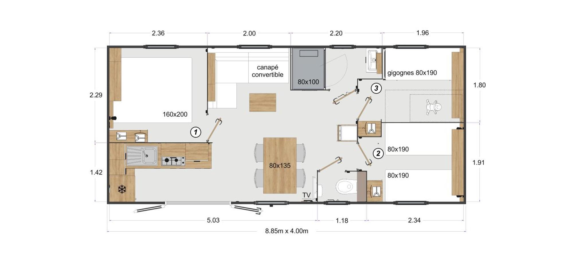 Camping Le Coin Charmant Chauzon Екстер'єр фото