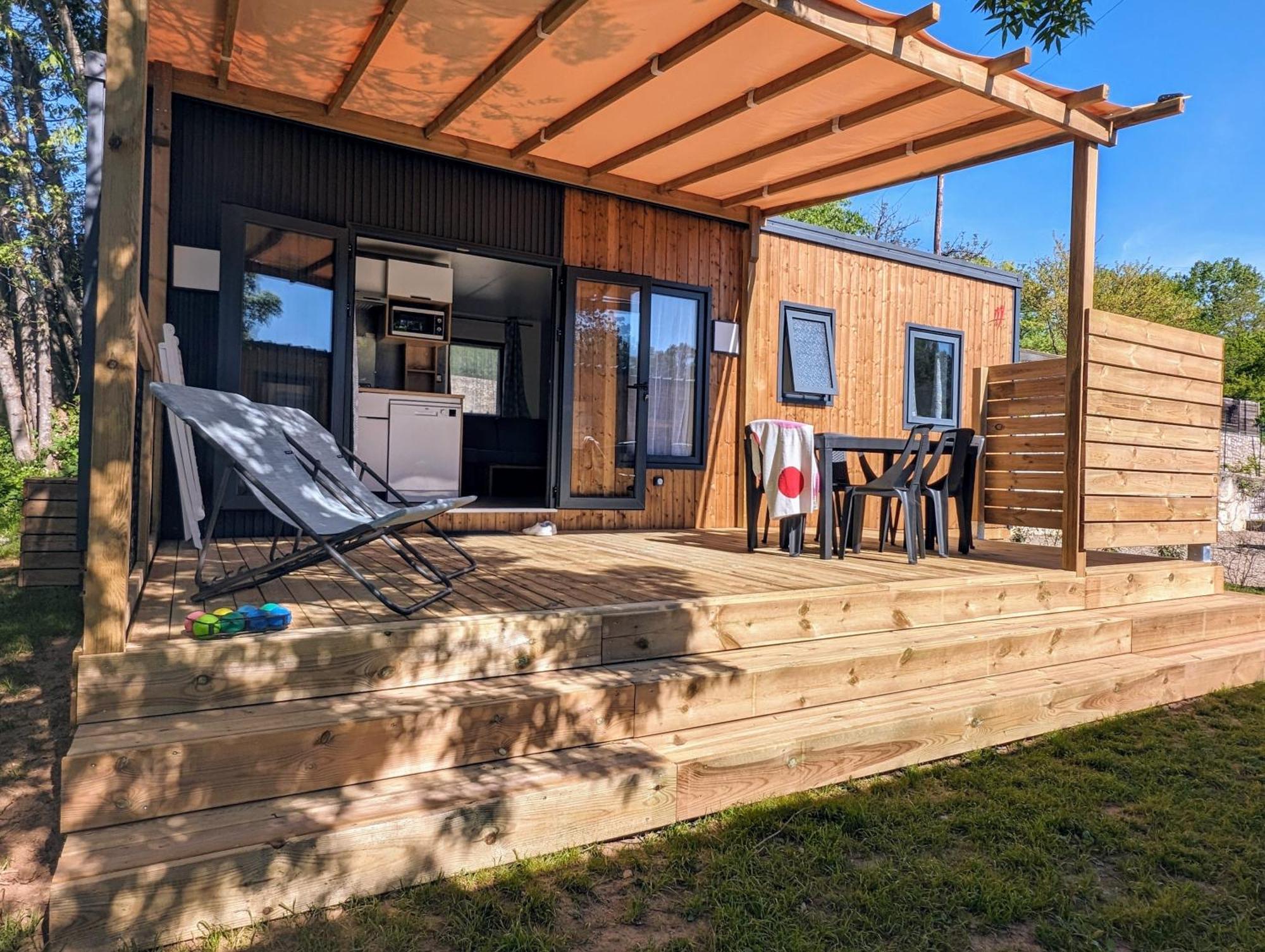 Camping Le Coin Charmant Chauzon Екстер'єр фото