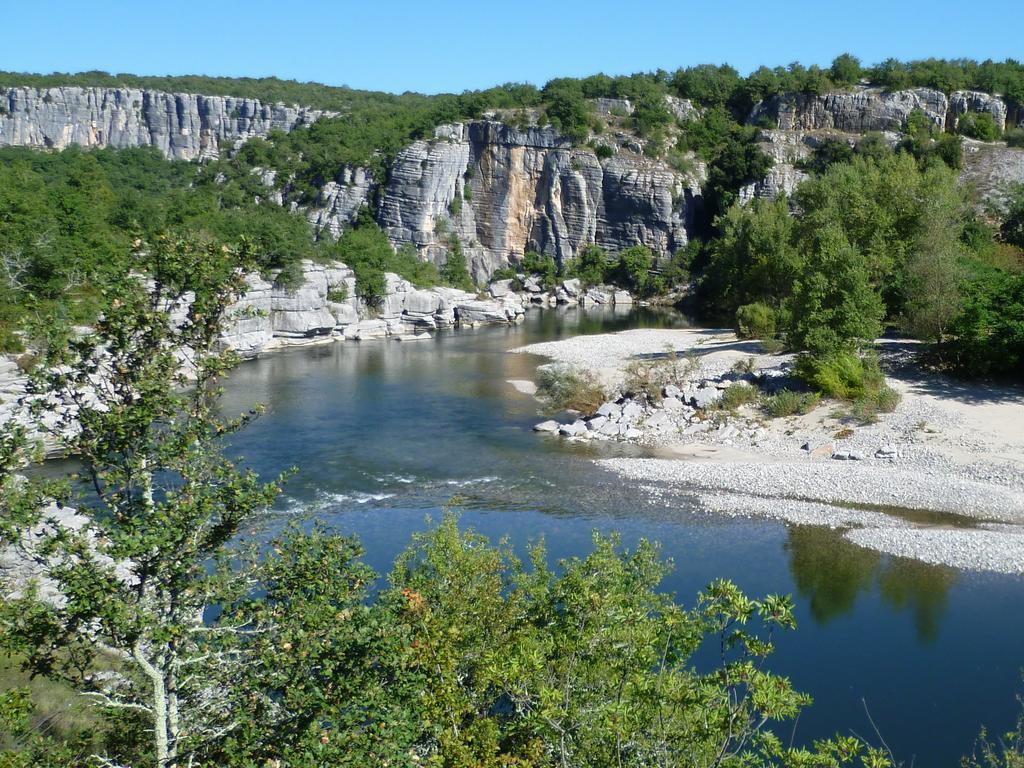 Camping Le Coin Charmant Chauzon Екстер'єр фото