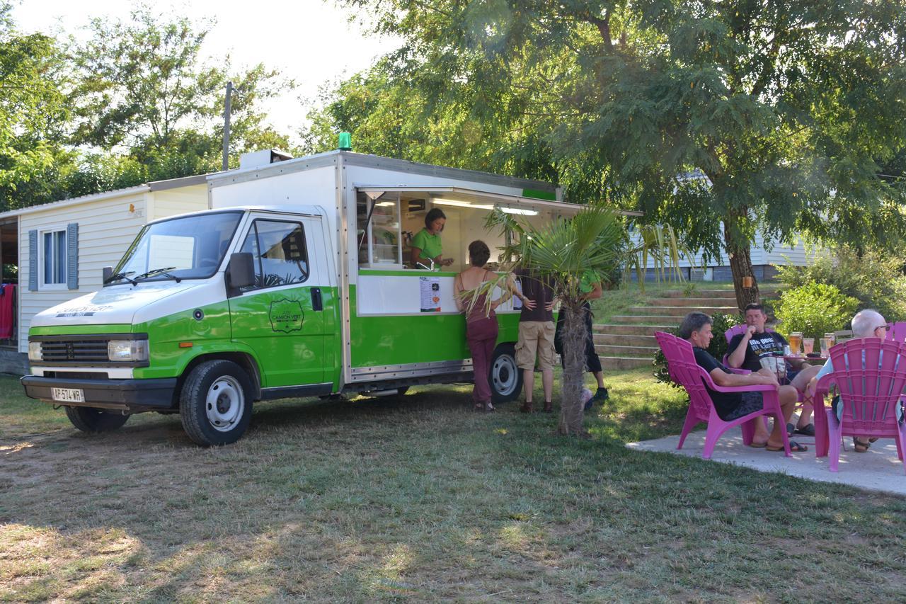 Camping Le Coin Charmant Chauzon Екстер'єр фото