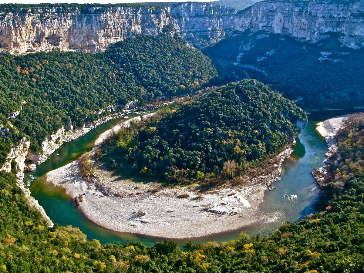 Camping Le Coin Charmant Chauzon Екстер'єр фото